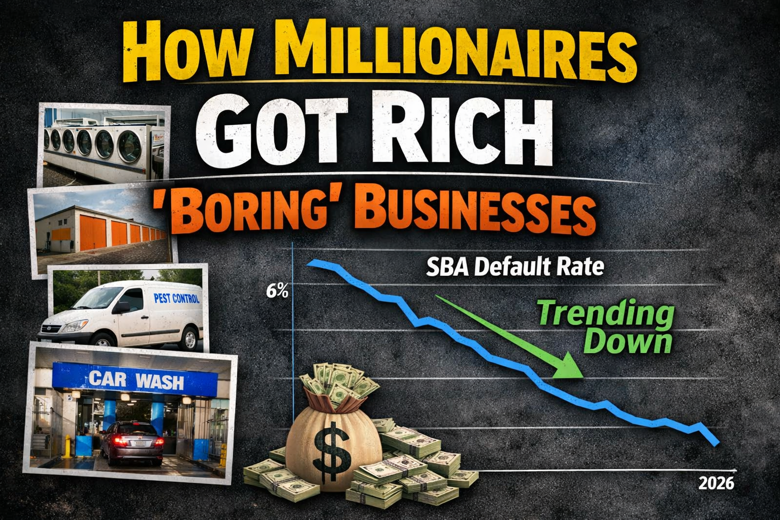 Why So Many Millionaires Built Wealth with Boring Businesses