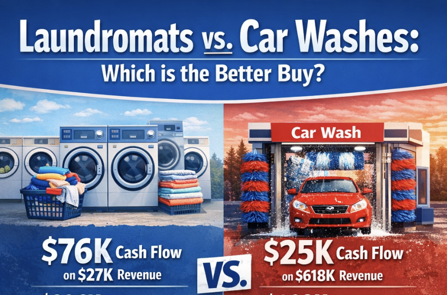 Laundromats vs Car Washes: Affordable or Bigger Earnings?