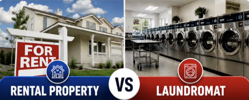 Rental Property vs Laundromat